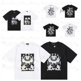 Purple Brand t Shirt Men Designer Woman Vintage Doodle Print Tops Outdoors Street Hip Hop T-shirt Lady High-quality Couples Short Sleeve 40pl P5NW