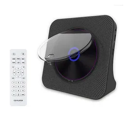 Portable CD Player Fm Radio Wall Mount Retro Audio Music Disc Bluetooth Video For Phone Tablet