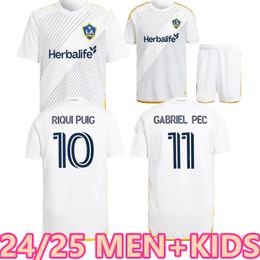 Fan Player Version 2024 MLS LA GALAXY soccer jerseys 24 25 VELA CHIELLINI ACOSTA D.BOUANGA KAYE ROSSI Los Angeles FC CHICHARITO Football shirts men kids