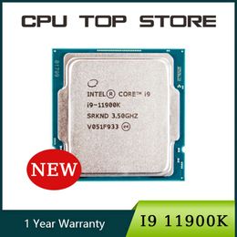 NEW Core I9 11900K 3.5GHz Eight-Core 16-Thread CPU Processor L3=16MB 125W LGA 1200 Sealed but without cooler H510 Motherboard