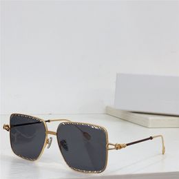 New fashion design square sunglasses 50149U metal frame cut lenses simple and popular style versatile outdoor UV400 protection eyewear