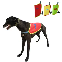 Dog Apparel Pet Warm Vest Racing Jackets Breathable Sports Coats Double-sided Race Suit Suspender For Greyhound Whippet