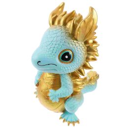 Boxes Cartoon Piggy Bank Dragon Model Zodiac Year Saving Pot Gift Decor Money Jar Desktop