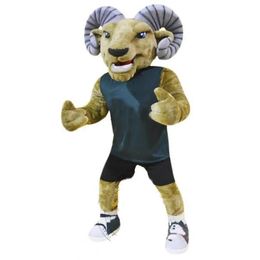 2024 New Adult Animal Ram Mascot Costumes high quality Cartoon Character Outfit Suit Carnival Adults Size Halloween Christmas Party Carnival Party