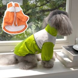 Jackets Waterproof Dog Hoodies Winter Pet Coat Raincoat Outfit Warm Dog Clothes Sweatshirt Puppy Yorkshire Clothing Pomeranian Costumes