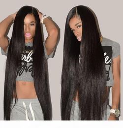 840 inch Body Wave Straight Hair Brazilian Hair Bundles Peruvian Virgin Human Hair Malaysian Indian Mink 9A Grade Msjoli7785836