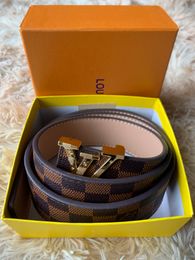 Men's and women's belt designers suitable for everyday wear with casual letter smooth buckle width 3.8cm belt box beside potato naviforce left lacewig weather identify