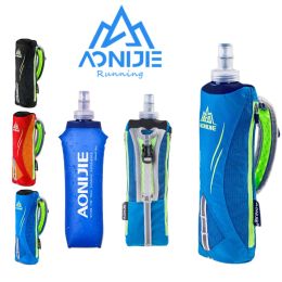 Darts Aonijie E908 Running Handheld Water Bottle Kettle Holder Wrist Storage Bag Hydration Pack Hydra Fuel Soft Flask Marathon Race