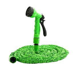 Reels Garden Hose Pipe Water Hose Expandable Magic Hose 7 Patterns Water Gun Foam Pot flexible reels hose Car Wash Gun Sprayer