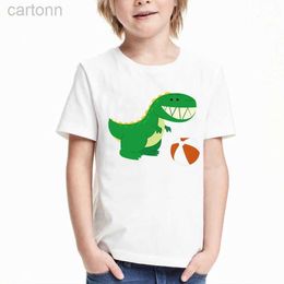 T-shirts kids t shirt for boys kid t-shirt girls clothes childrens clothing tshirt girl cute anime dinosaur graphic tee short sleeve ldd240314