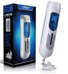 Leten A380 Automatic Male Masturbator USB Rechargeable Male Hands Masturbators Telescopic Vagina Sex Machine Adult Sex Toys7478711