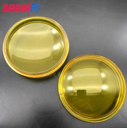 2x Round Diameter 90mm Fog Lights Lamps yellow Antifog Glass Tempered Glass For Nissan Pathfinder Qashqai Armada Pixo D40 Pickup2666427