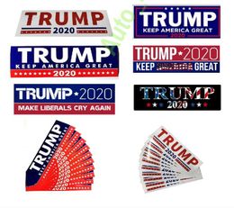 Donald Trump 2020 Car Stickers Bumper Sticker Keep Make America Great Decal for Car Styling Vehicle Paster1919443