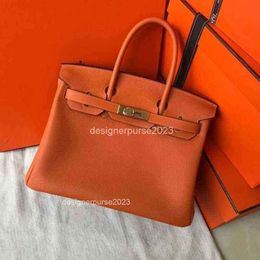 Classic Handbags Bag Ladies Bags Tote 2024 rkinbir Shoulder Calfsk Fashion Togo Lady Handheld Women Colors Lady Gold Buckle 30cm Lsel01L8 RS1J bags QGBH
