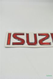 For Isuzu 3D Trucks Parts Car Logo Rear Letters Badge emblem sticker7723529