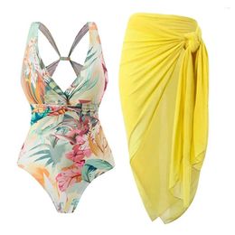 Women's Swimwear 2024 2PC Sexy Set Women Swimsuit Push Up Bathing Suit Beach Outfits Playa Beachwear Bodysuit Patchwork Pads Female