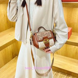 Factory Wholesale Fashionable Contrasting Color Small Round Bag Underarm 2024 Winter New Style Versatile Womens Crossbody