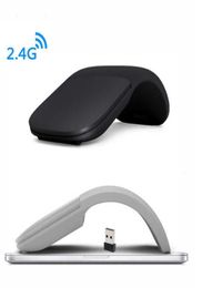 Mice Wireless Silent USB Mouse Arc Touch Computer Mouse Usb Laser Noiseless PC Mause Foldable Folding Office Mice For Microsoft T29687764