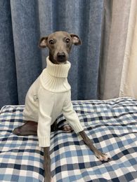 Dog Apparel Small And Medium Clothes Warm Turtleneck Sweater Whipbit Italian Greyhound Costume Accessories