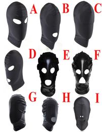 Cosplay Head MaskFetish Unisex BDSM Hood Mask BlindfoldedBDSM Restraints BondageHalloween Adult Sex Toys For Couple C181127019158452