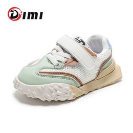 First Walkers DIMI 2023 New Autumn Baby Sneaker Soft Breathable Baby Shoes For Small Child Rubber Anti-Slip 0-3 Year Boy Girl Walkers Shoes 240315