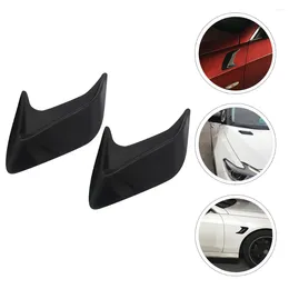 Car Decor Side Tuyere Decoration Universal Air Flow Decorative Strip Hood Sticker Paste Outlet Bonnet Accessories