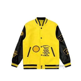 2024 Mens Designer Baseball Jersey Letter Ing Embroidery Jersey Baseball Autumn and Winter Men Street Causal Outwear Coats Varsitys Top 365