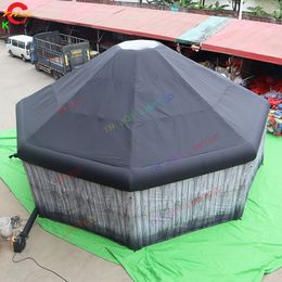 Оптовая бесплатная корабль на открытом воздухе 10MD (33 фута) с надувным надувным пляжным баром ирландским пабом шатер с печатью на продажу