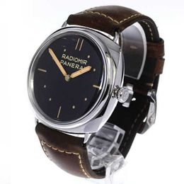 Luxury Designer Mens Watch Womens Watches High Quality PAM00425 Black Dial Hand Winding Mens Watch