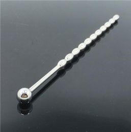 NEW Stainless Steel 160mm long 8mm Urethra Sounding Plug Male Urethral Sound Dilator Penis Cock Stretcher Men Sex Toy Pleasure Sti1054973