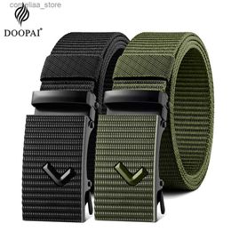 Belts Hot Sale Men Belt Nylon Breathable Belts For Men Cowboy Designer Belt Outdoor Tactical Belt Military Gifts Y240315