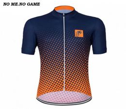 Racing Jackets NO ME GAME Men Classic Retro Cycling Jersey Road Bicycle Clothes Orange Speck Mtb Bike Clothing Ropa4583057