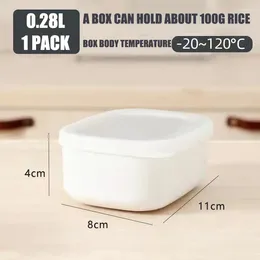 Storage Bottles Refrigerator Box Diet Packaged Mini Lunch Container Food Keep Fresh Microwae Heating Sealed Kitchen
