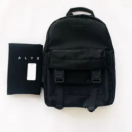 Backpack Unisex Fashion High Quality Student With Function Lock Computer Bag 1017 Alyx 9SM