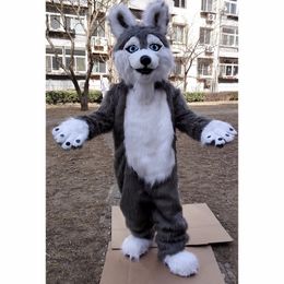 2024 Adult Size dog husky Mascot Costume Halloween Christmas Fancy Party Dress CartoonFancy Dress Carnival Unisex Adults Outfit