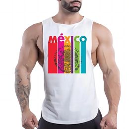 Leisure Sleeveless Shirt Outdoor MenS Clothing Basketball Quick Dry Four Seasons Fashion Gym Tank Top Y2k Sport Breathable Fnaf 240313