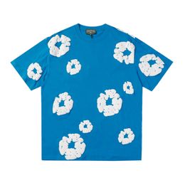 Denim Teers T-shirt Short Sleeves Woman Clothe Shirts Tshirt Clothes T-shirt Floral Casual Mens Designer Clothes Tops Graphic Tee Short and T Shirt Set Mens 745