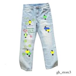 Men's Jeans Designers Jeancpchromeheartstrousers Men Embroidery Patchwork Ripped for Trend Brand Motorcycle Pant Mens Skinny Fashion Jeans 358