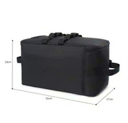 Outdoor Camping Gas Tank Storage Bag Large Capacity Ground Nail Tool Bag Gas Canister Picnic Cookware Utensils Kit Organizer a4