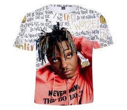 New 3DT shirt star Juice Wrld men and women popular 3DTees boys and girls autumn summer short sleeve Tshirt9027560