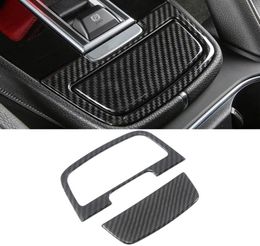 Car Accessories Central Astray Storage Box Panel Trim Frame Sticker Cover Interior Decoration for Porsche Cayenne 2018 2019 2020253382826