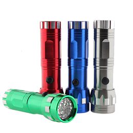 Outdoor Camping Adventure Multifunctional 14Led Long-Range Self-Defense Mini Home Emergency Strong Light Flashlight 704062