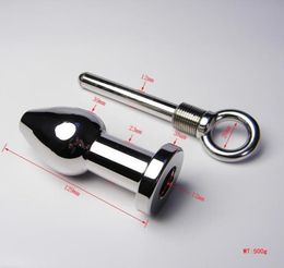 Newest bdsm Medium Size Stainless Steel Anal Plug Anus Jewellery Metal Butt Insert Products Sex Toys6806066