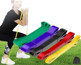 Yoga Resistance Bands Set Exercise Band With Door Buckles Handles Strap for Training Fitness Physical Therapy Home Gym Workouts1047049