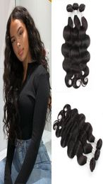 9A Mink Brazilian Virgin Hair Bundles Body Wave 3Pcs lot Brazilian Human Hair Bundles Loose Wave Deep Wave Kinky Straight Hair Wea8133667