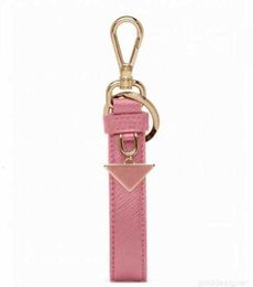 Designer Keychains Lanyards Luxury Brand Keychains Fashion bag pendant Men Women Car Key Chain Prad keyring Designer Leather Keychain very cute Lover Keychains Acc