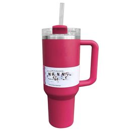 Classic Fashion 40Oz Handle Cup Double 304 Stainless Steel Insulated Cold Car Cup Ice Heater Cups