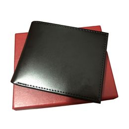 Italian mens wallet luxury Men's Leather designer Wallets For Men Purse with red Box Dust Bag2924