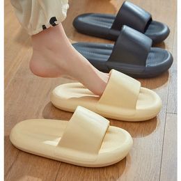 Summer New Home Slippers for Woman Indoor Bathroom Shower Non slip Thick Bottom Soft Touch Couple Cool Slippers Men and Women 36-45 Dhgates G4k2#