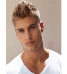 Light Brown Color Men039s Toupee Soft Full Frech Lace Toupee With 100 Human Hair Wigs For Men83275444695157